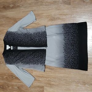 (16) Joseph Ribkoff Leopard Print Matching Jacket and Dress Coord Sets Formal